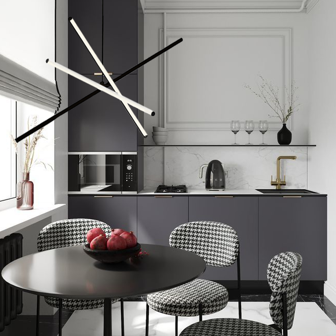 Подвесная светодиодная люстра Milosh tendence 0830CL-45BK