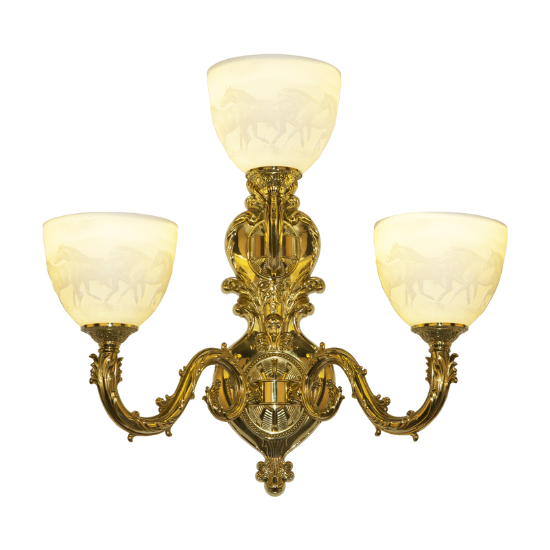 Бра Bohemia Ivele Crystal Florence 7101B16/2+1/210 G P1 U Horse