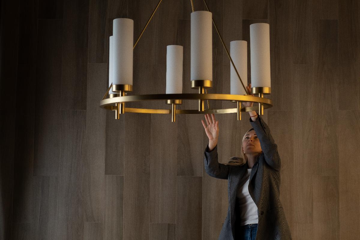 Подвесная люстра Milosh tendence 0882СL-6GD