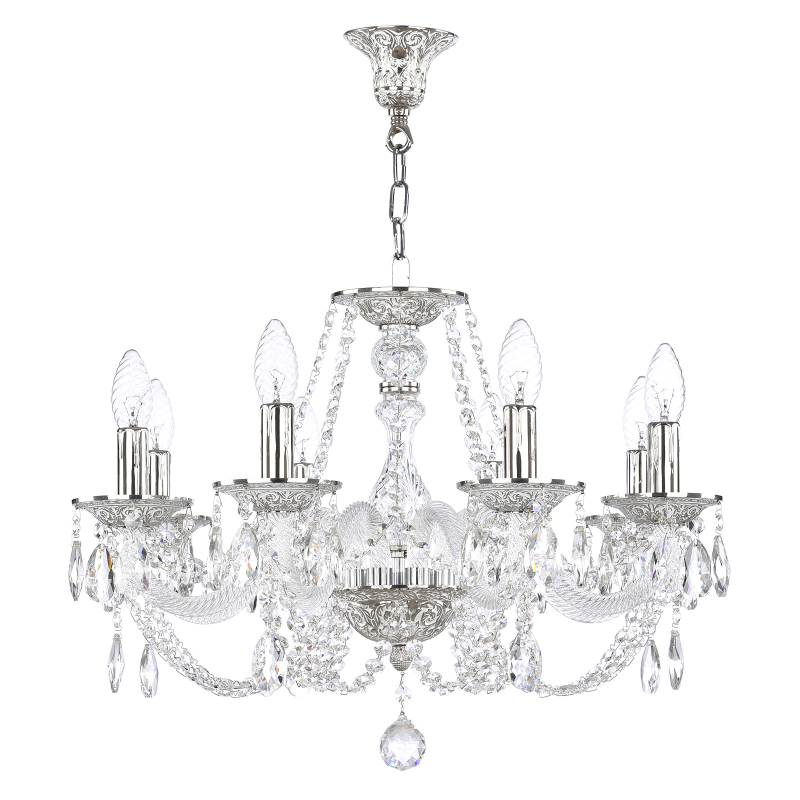 Подвесная люстра Bohemia Ivele Crystal 1601/8/195 NW