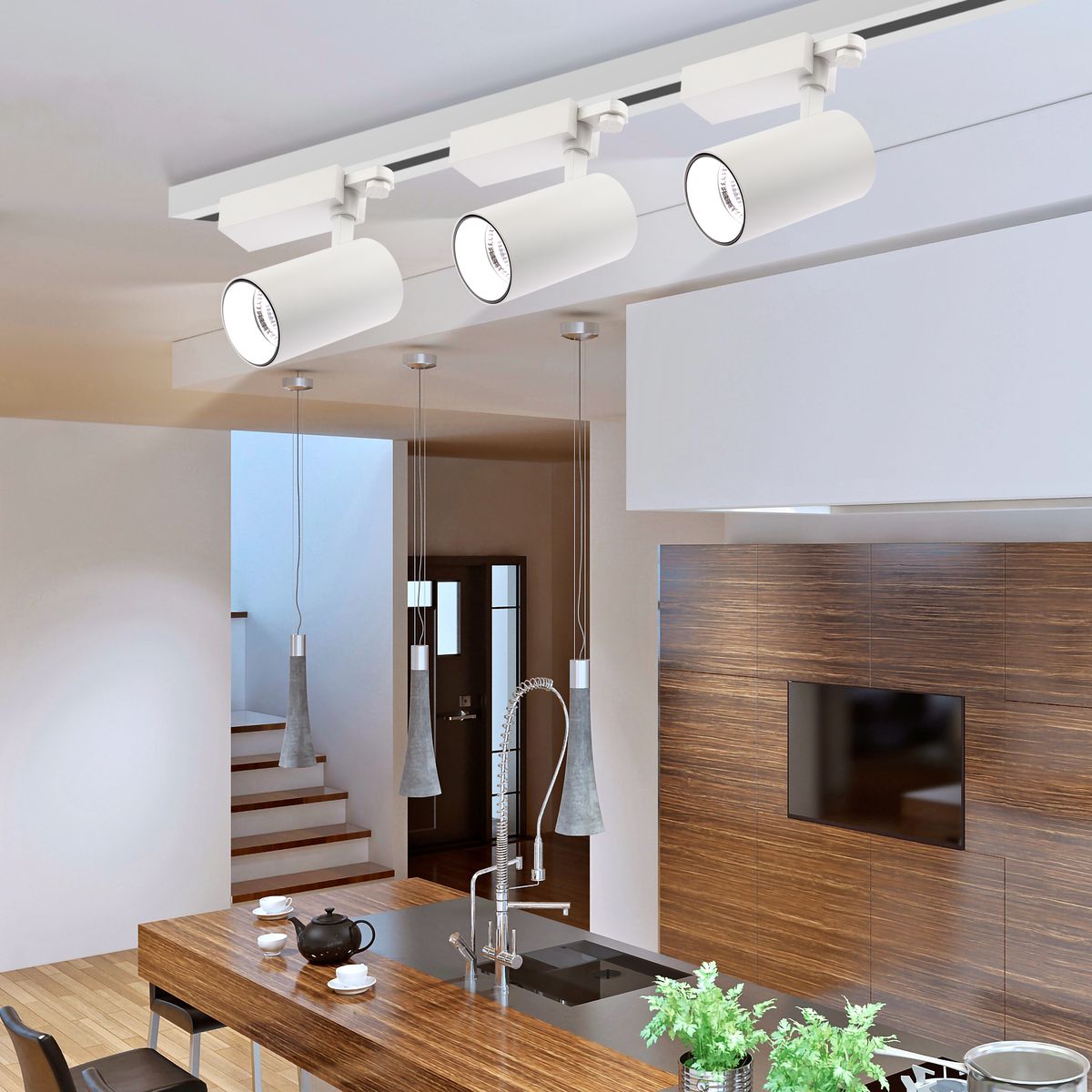 Трековый светильник ЭРА SТR-30-36-40K-W40 Б0049755