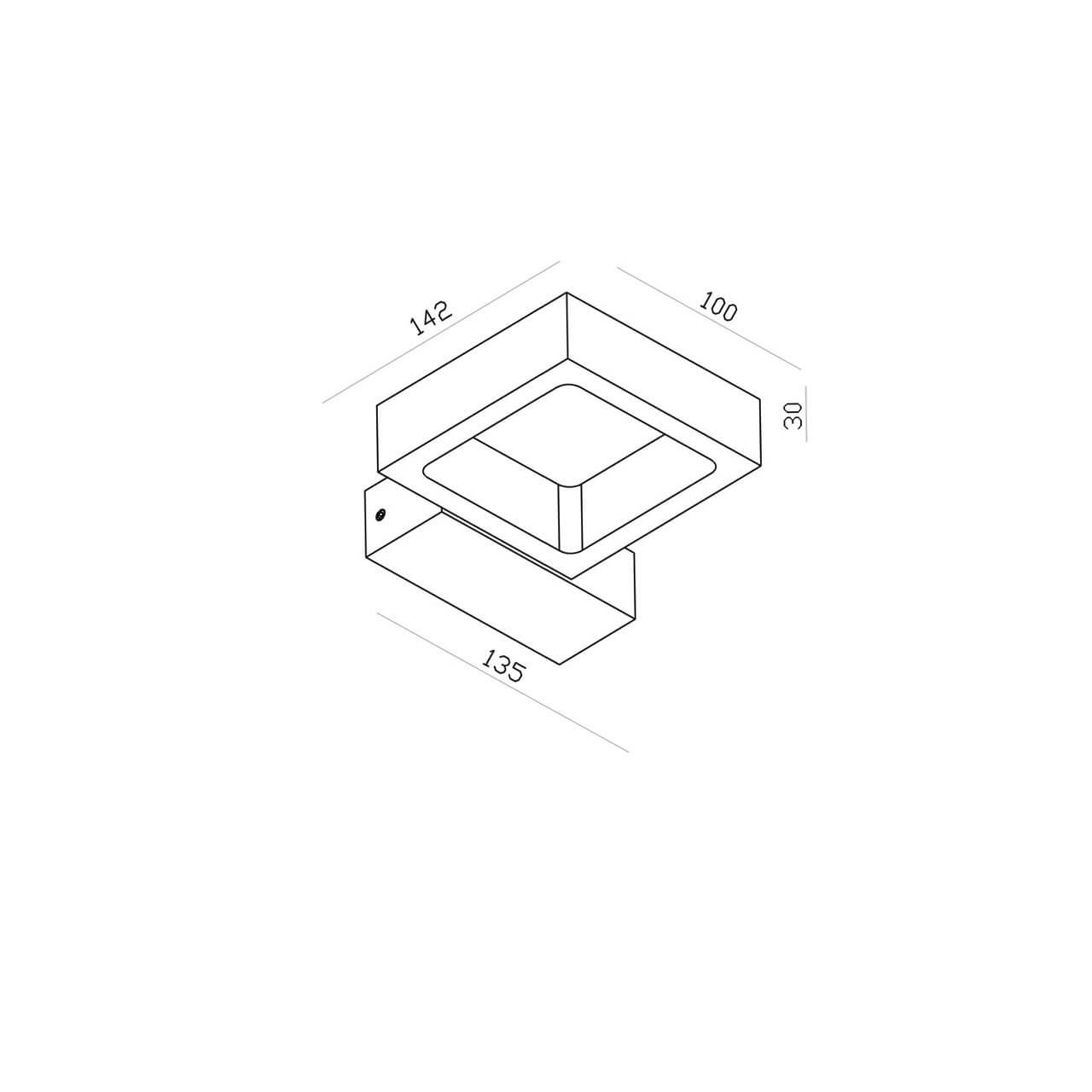 Настенный светодиодный светильник Lucide Ixx 17292/04/31