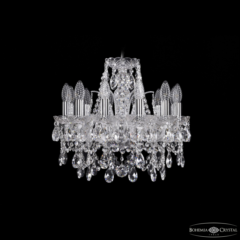 Подвесная люстра Bohemia Ivele Crystal 1411/12/141 Ni