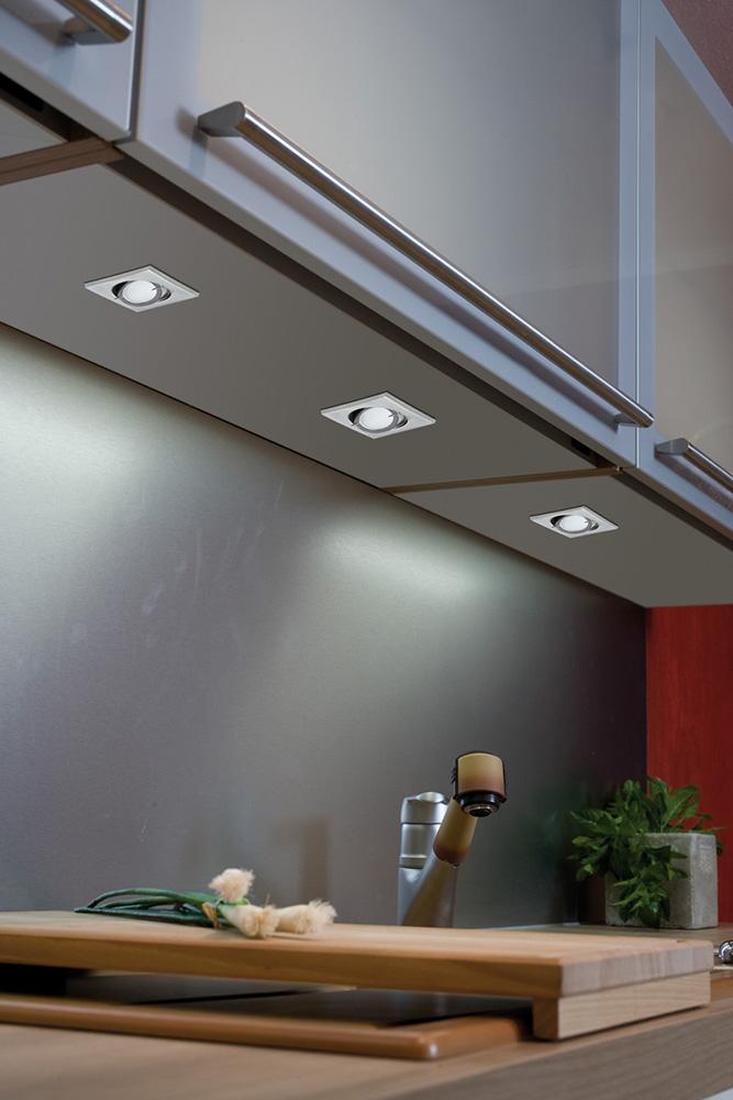 Мебельный светильник Paulmann Quadro Downlight 93532