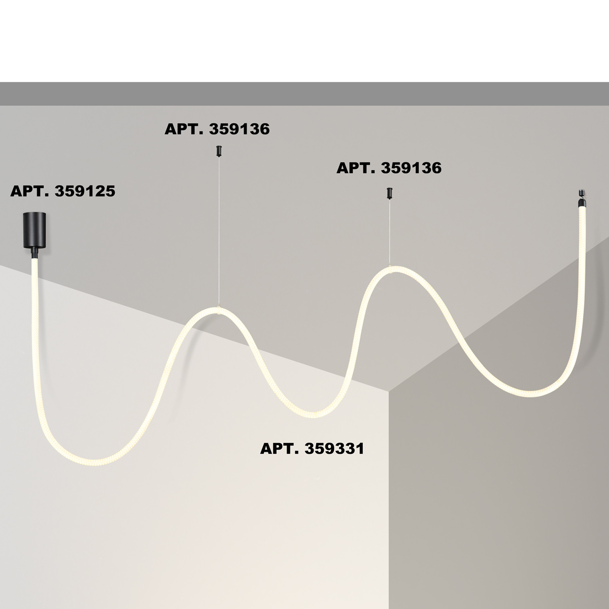 Гибкий неон Novotech Ramo 359331
