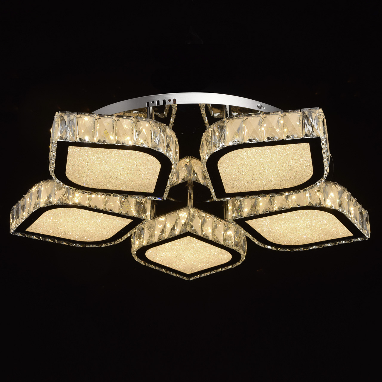 Потолочная светодиодная люстра Chiaro Кларис 437012805