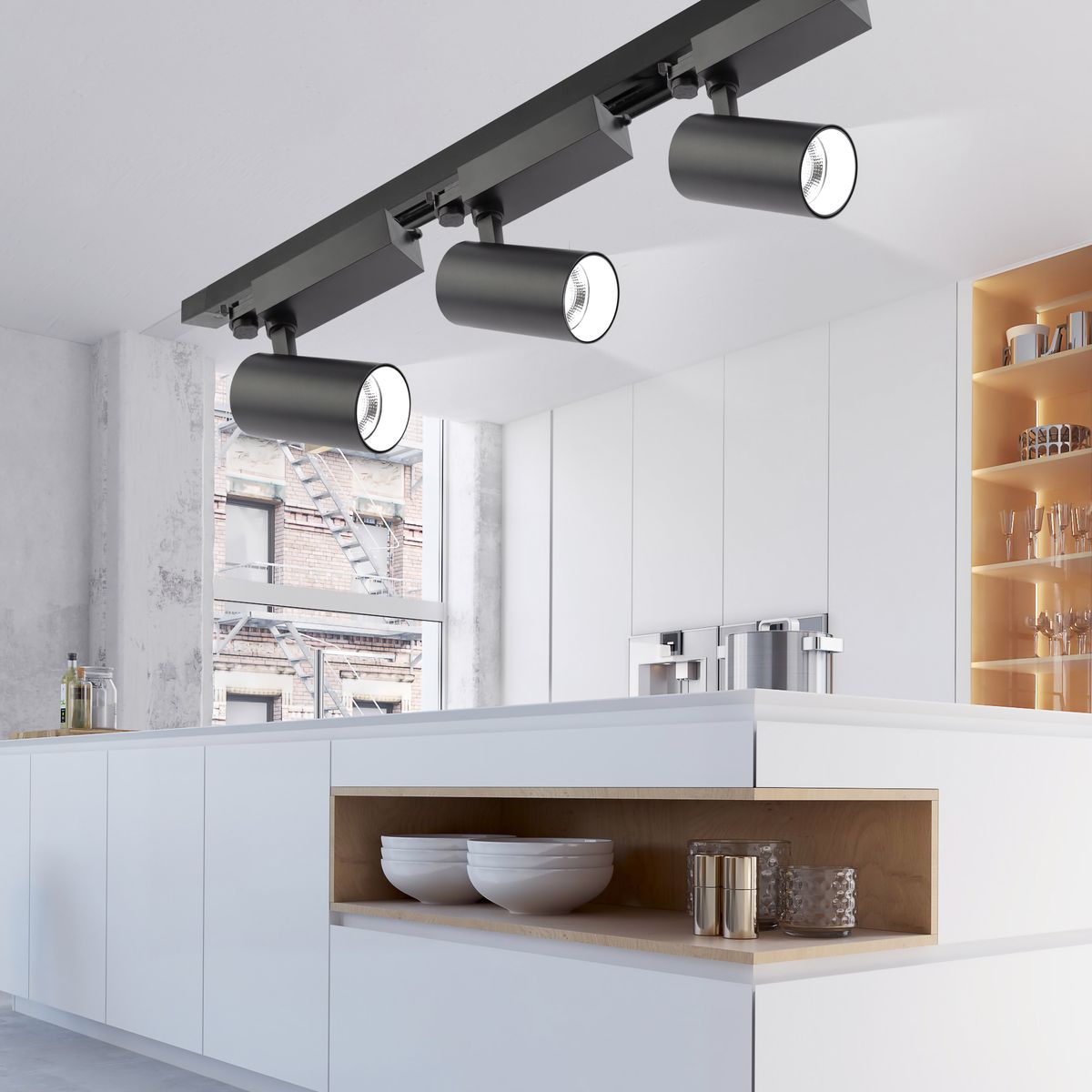 Трековый светильник ЭРА SТR-30-36-40K-B30 Б0049766