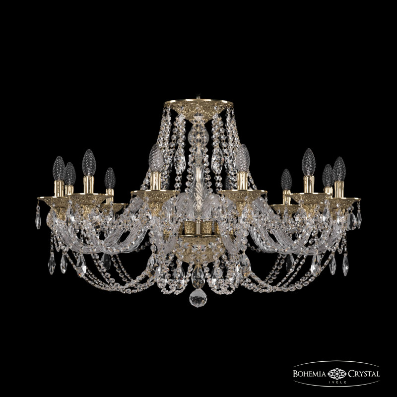 Подвесная люстра Bohemia Ivele Crystal 16106/12/300 G