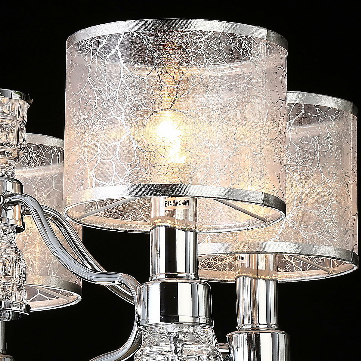 Подвесная люстра Illumico IL6216-5P-27 CR