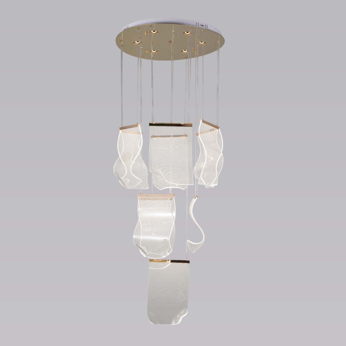 Каскадная люстра Alfa Light F1424-02