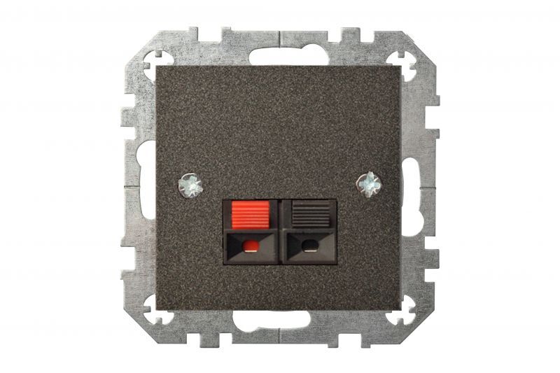 Аудио розетка одноместная Liregus Epsilon 28-114