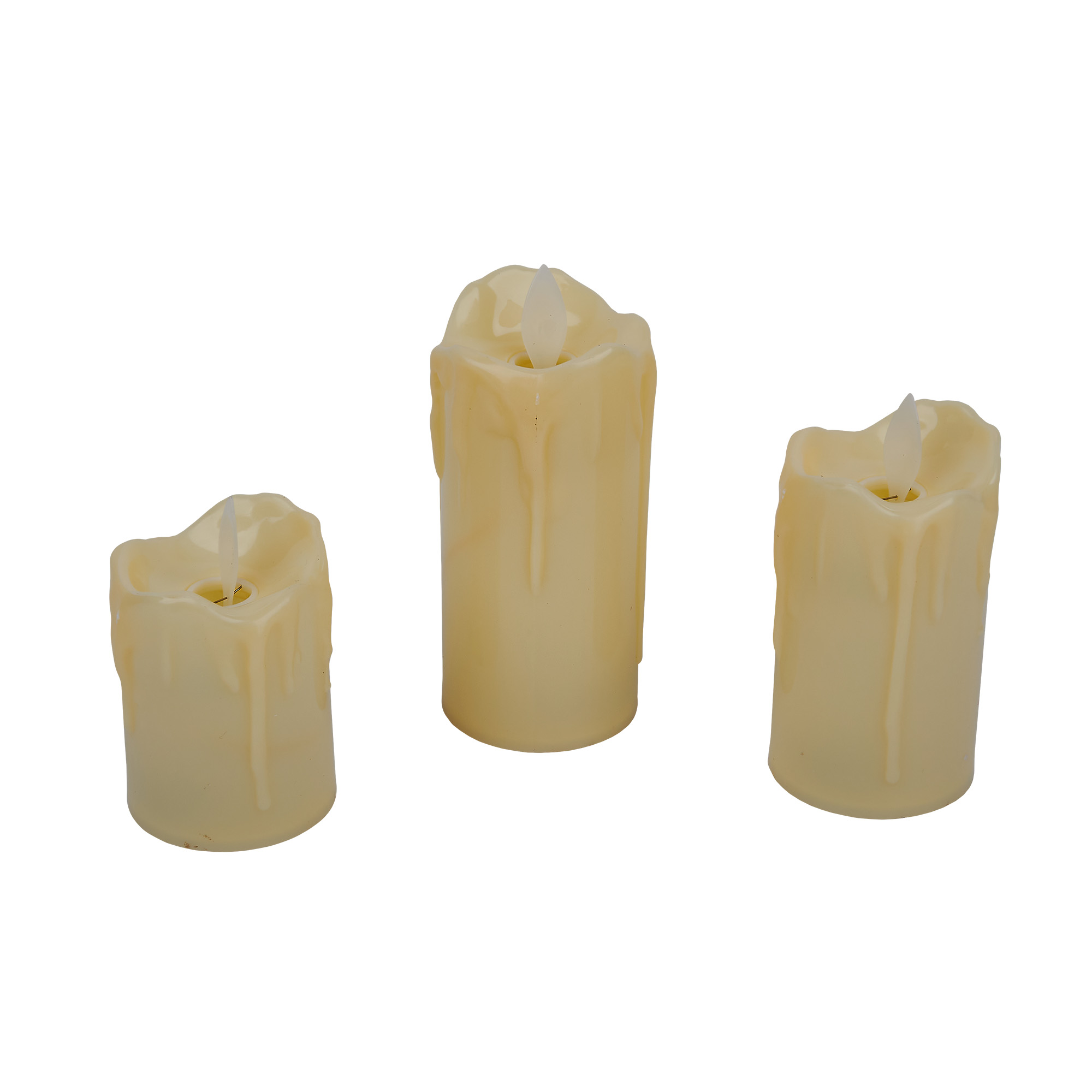 Фигурка светодиодная Свеча Uniel ULD-F063 WW CANDLE SET3 UL-00012458