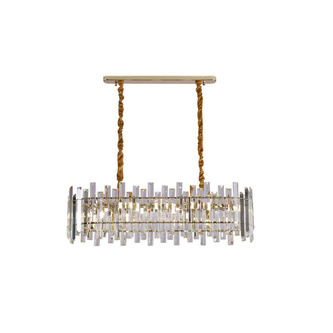 Подвесная люстра Lumien Hall Laurina LH0049/8PO-GD-CL