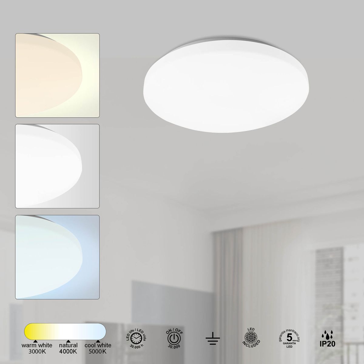 Потолочный светильник Mantra Zero 8695