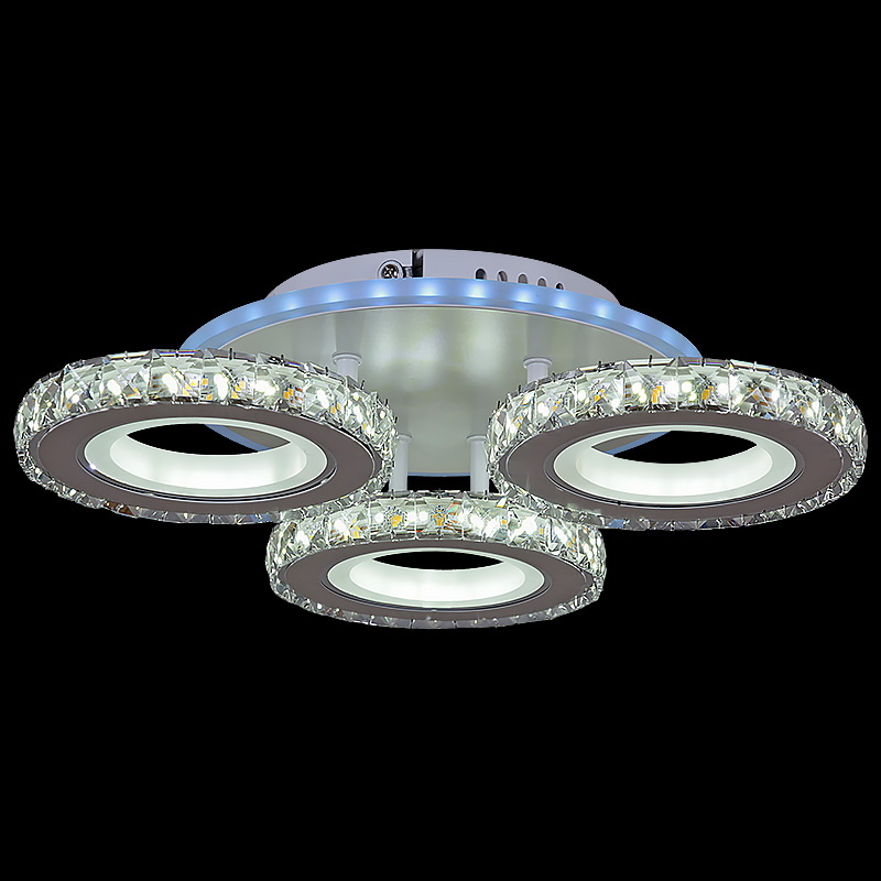 Потолочная люстра Reluce 03900-0.3-03A WH+CR (RGB)