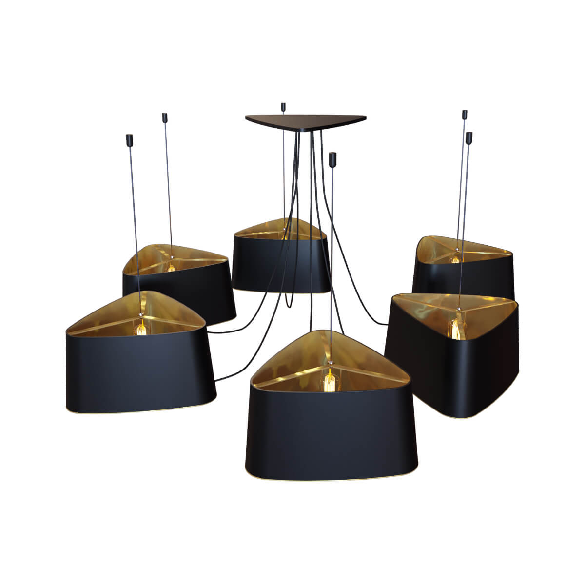 Люстра-паук LOFT IT Nuage Loft1163-6BL