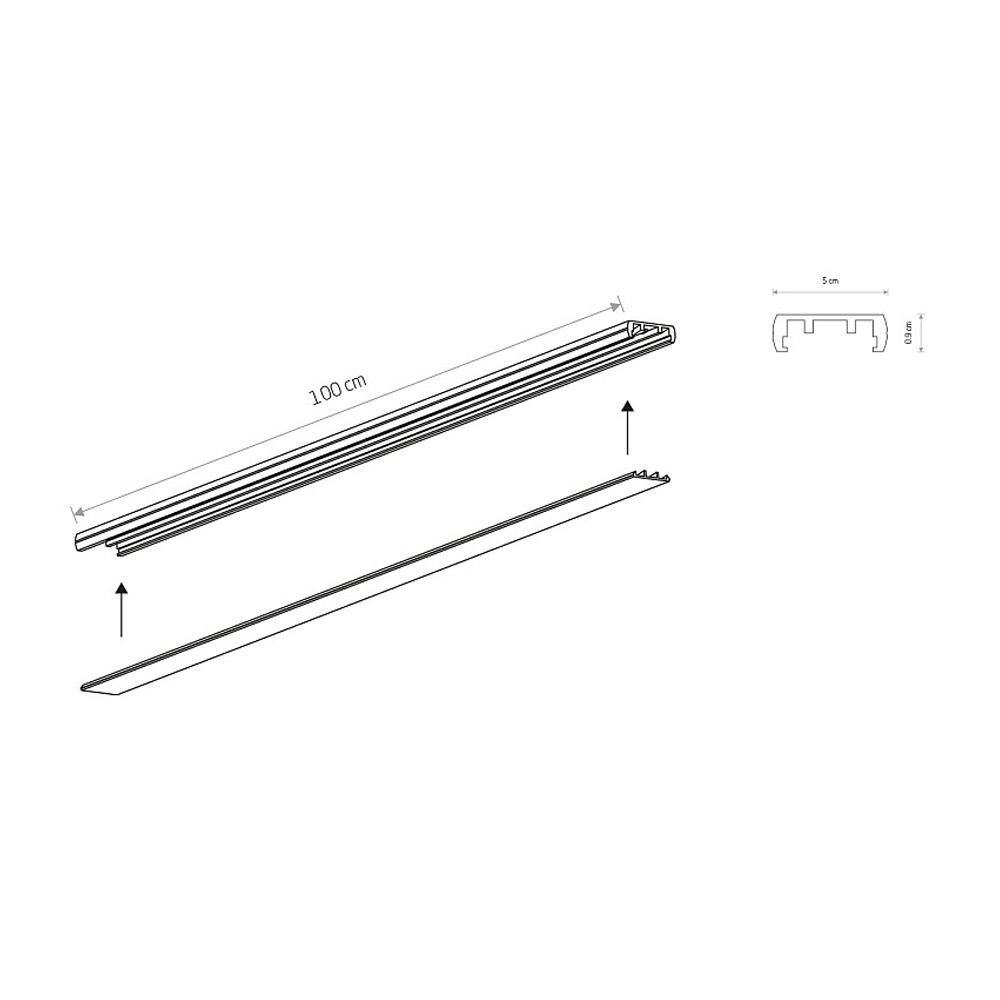 Шинопровод Nowodvorski Lvm 11320
