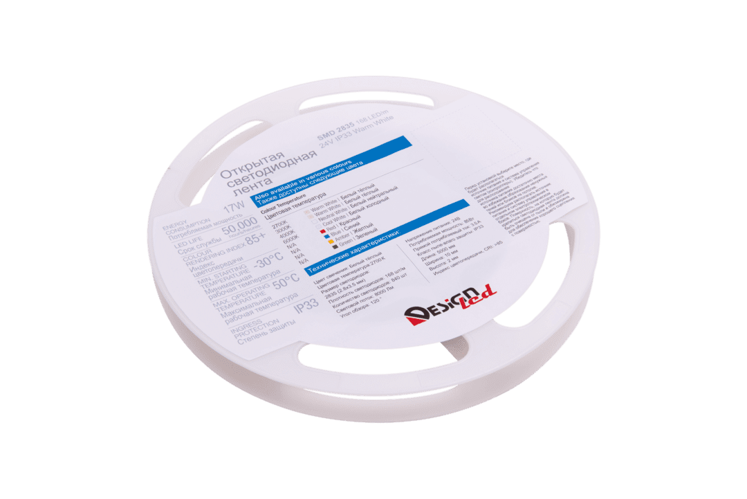 Светодиодная лента DesignLed DSG2168-24-WW-33 001821