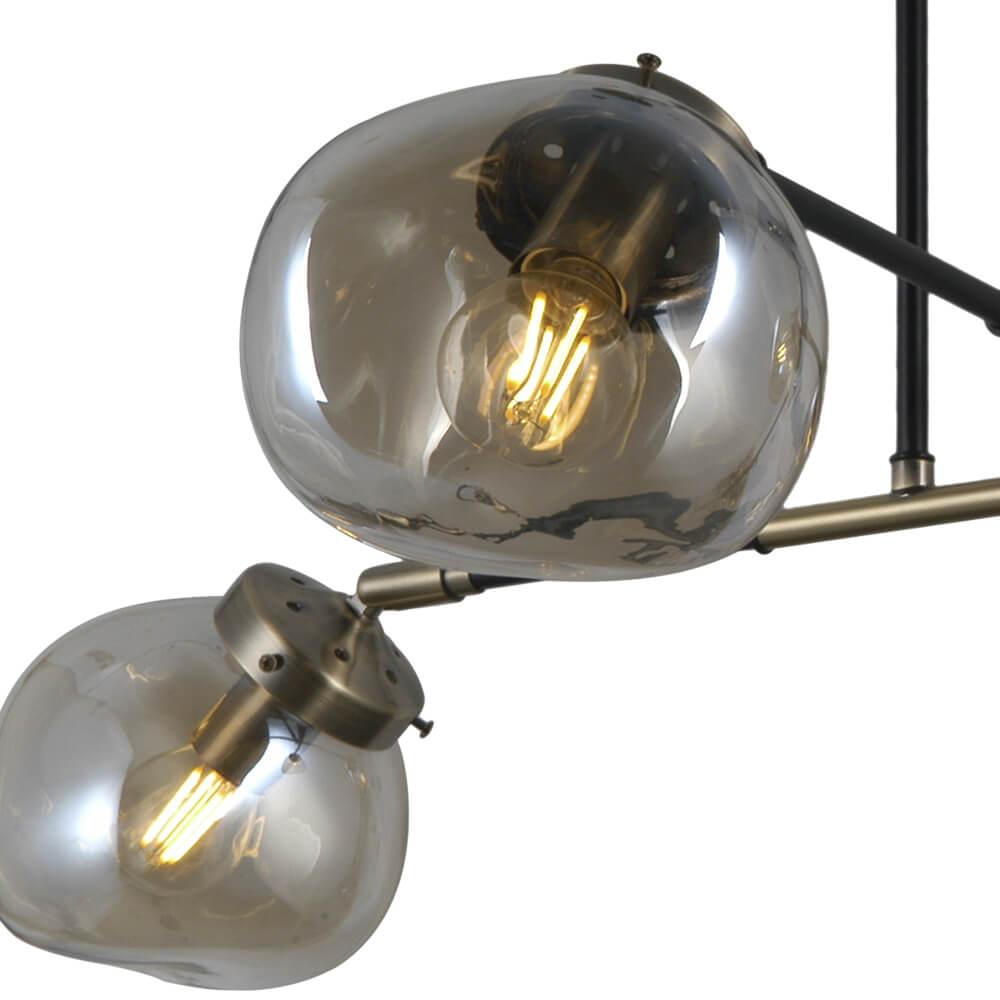 Потолочная люстра Seven Fires Kles SF4024/4C-BK-AB