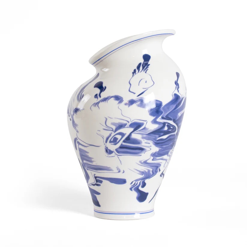 Ваза Seletti Floral Delft Classics on Acid 11292