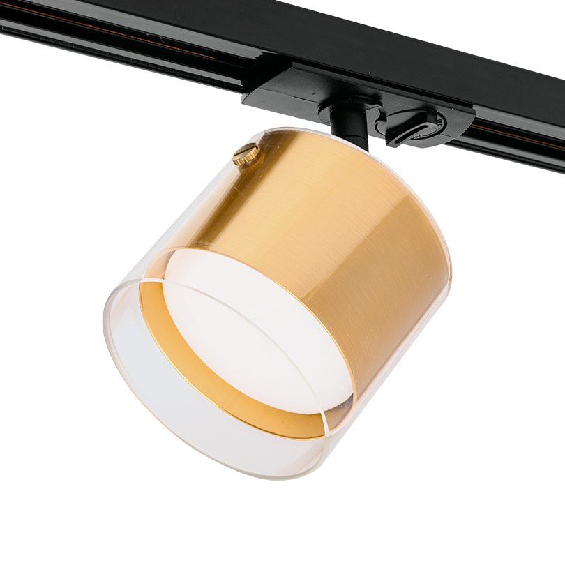 Трековый однофазный светильник Wolta Oro WTL-GX53/07G