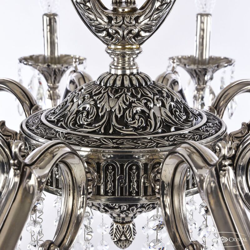 Подвесная люстра Bohemia Ivele Crystal Verona 72402/10/300 B NB FL3M