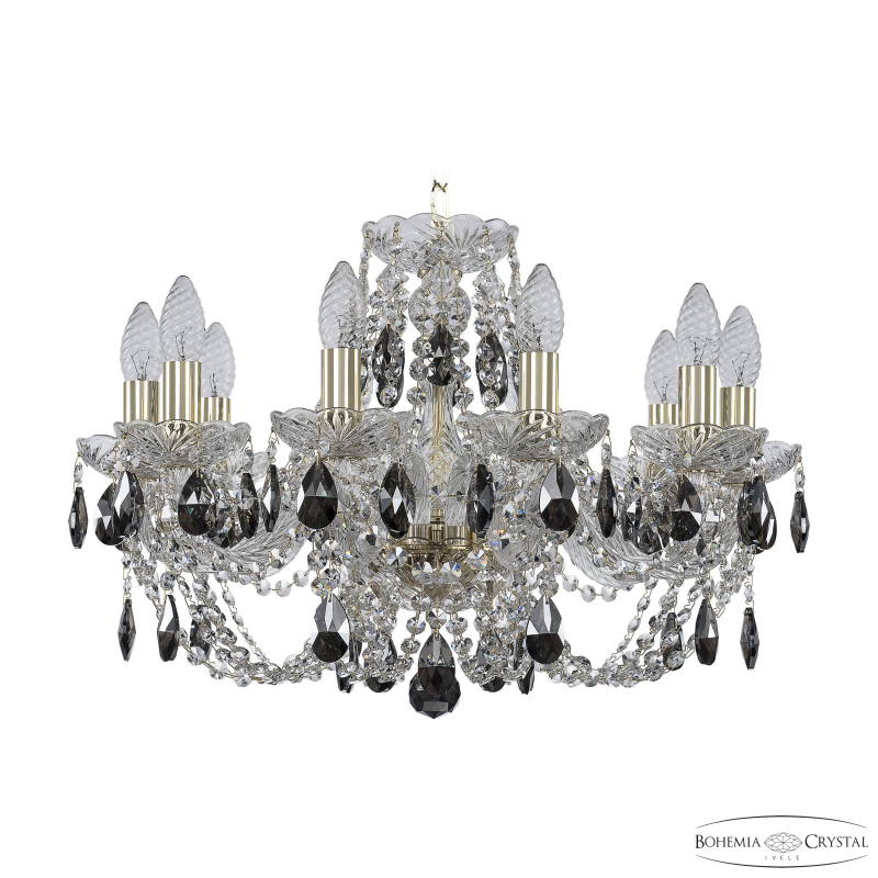 Подвесная люстра Bohemia Ivele Crystal 1406/10/195 G K781