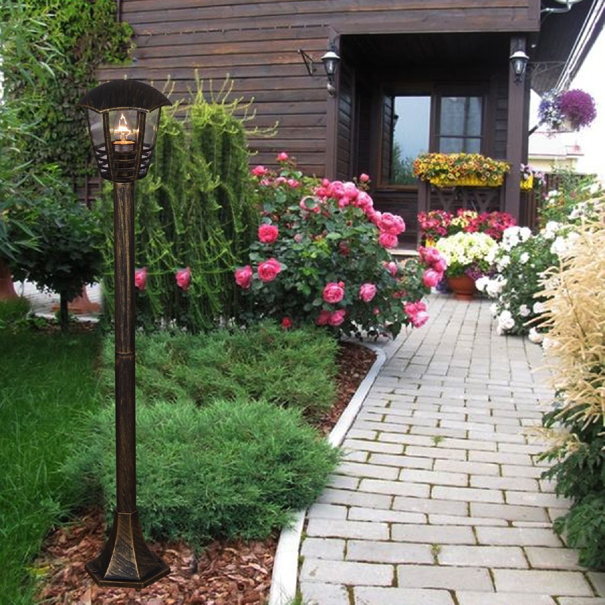 Ландшафтный светильник Reluce 08303-0.7-001SJ 0,8m BKG