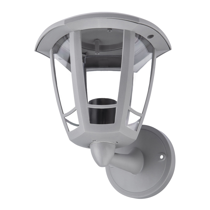 Уличный настенный светильник ЭРА НБУ 07-40-003 «Дели 1» серый Б0051207