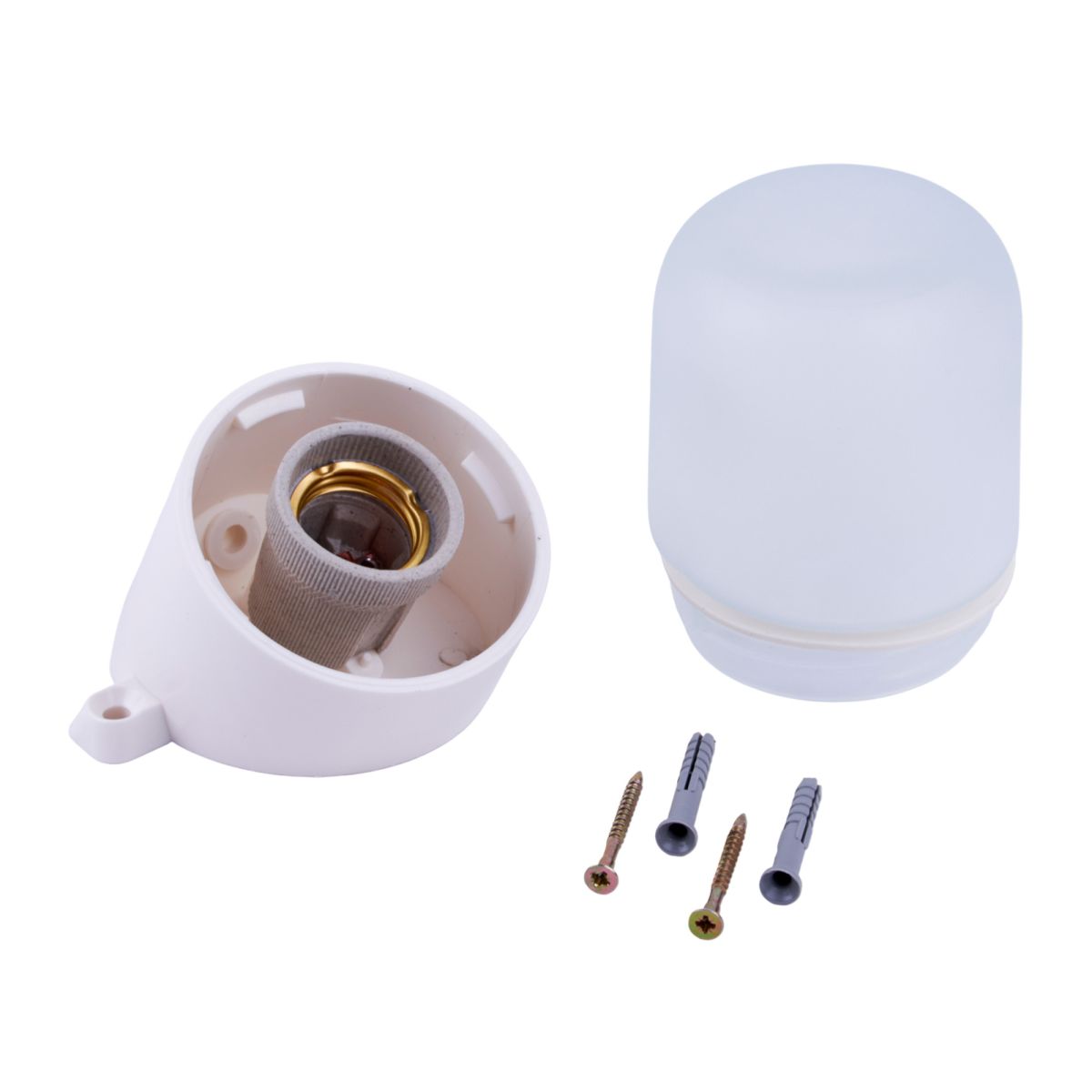 Настенный светильник термостойкий Uniel UL-00013474 UWL-K02R 60W/E27 IP65 WHITE