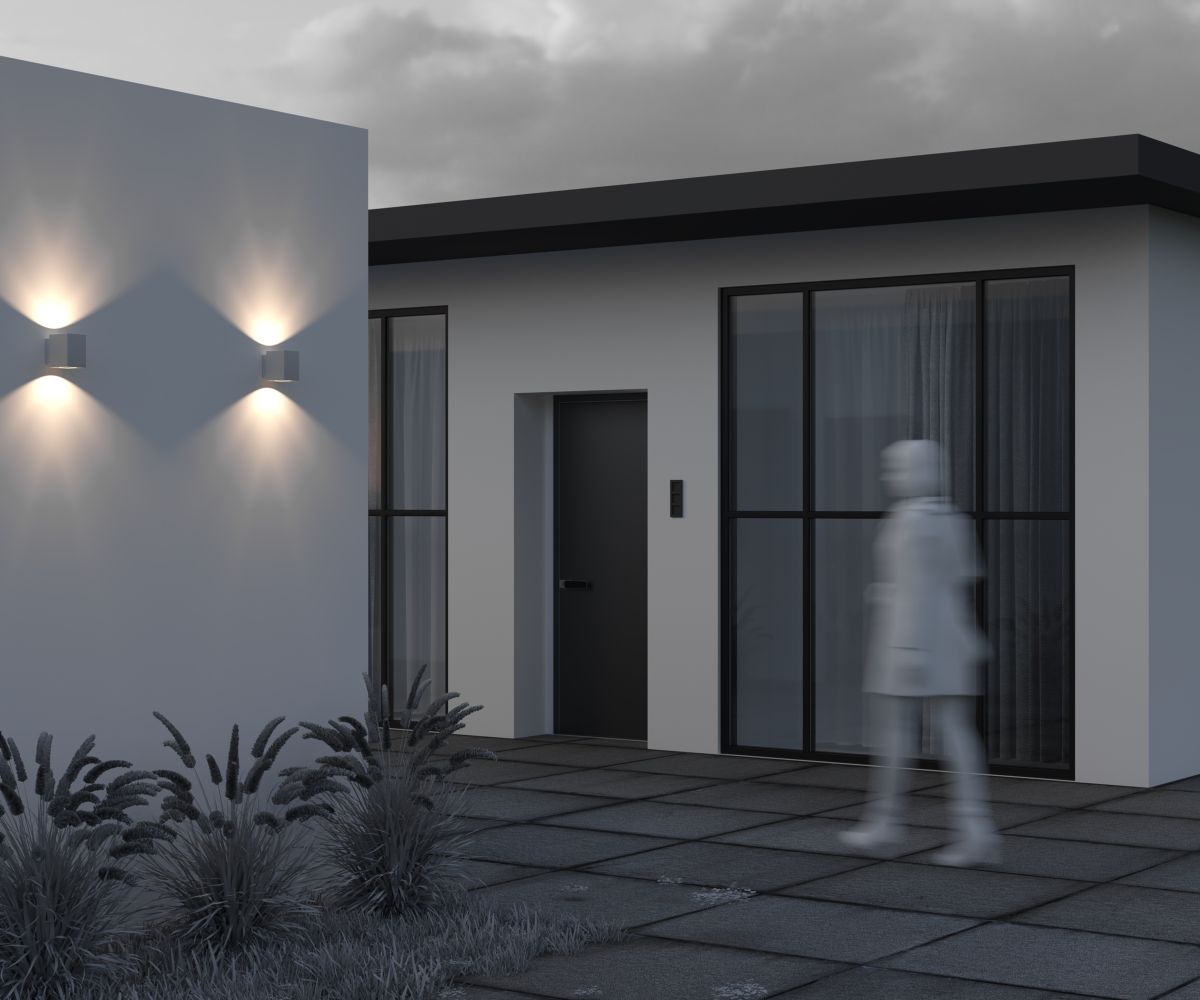 Уличный настенный светильник Maytoni Block O507WL-L10W3K