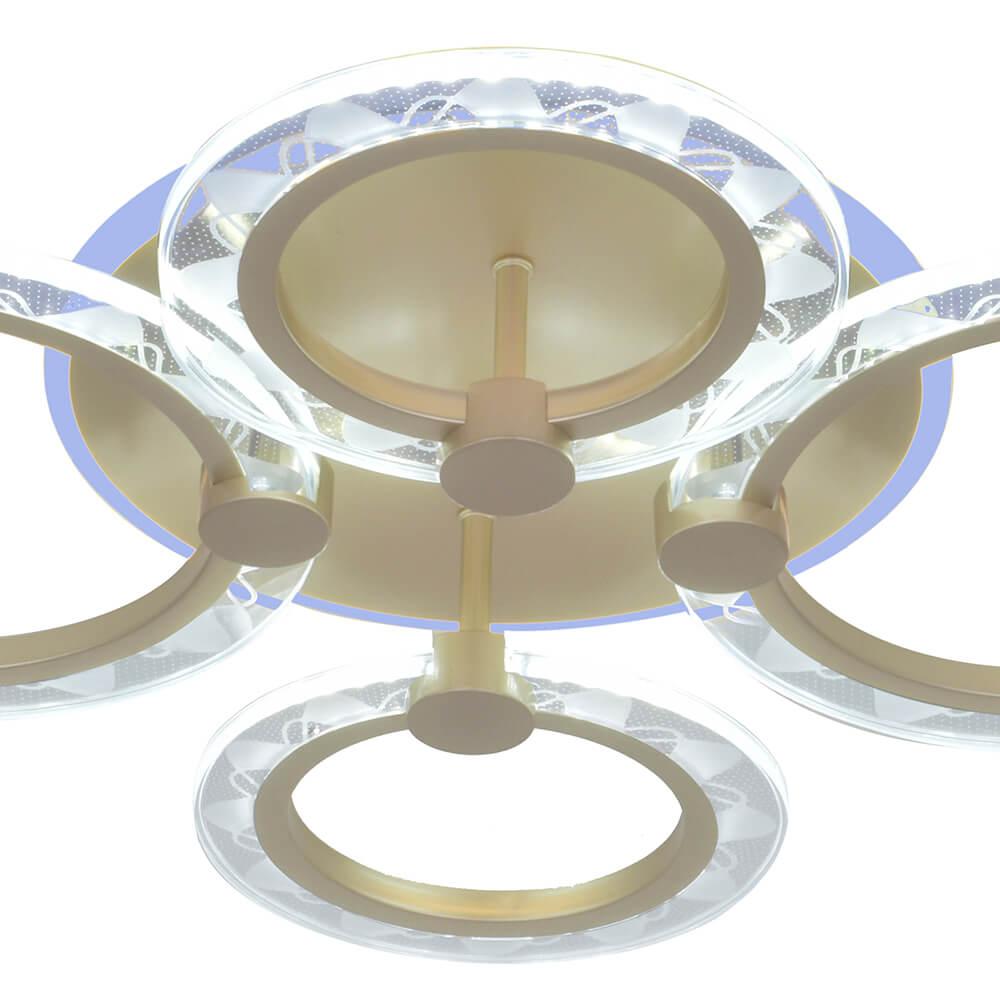 Потолочная люстра Seven Fires Oden SF7052/5C-SGD-RGB