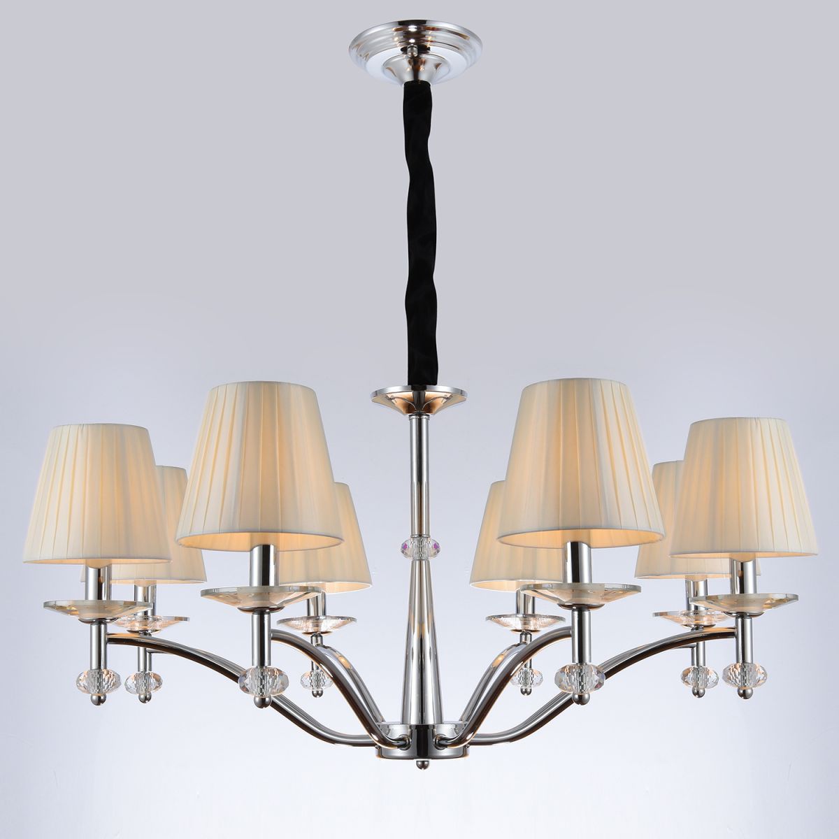 Подвесная люстра Illumico IL1151-8PPA-29 CR Romei