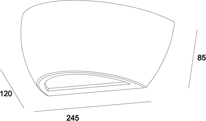 Настенный светильник Deko-Light Netito 341179