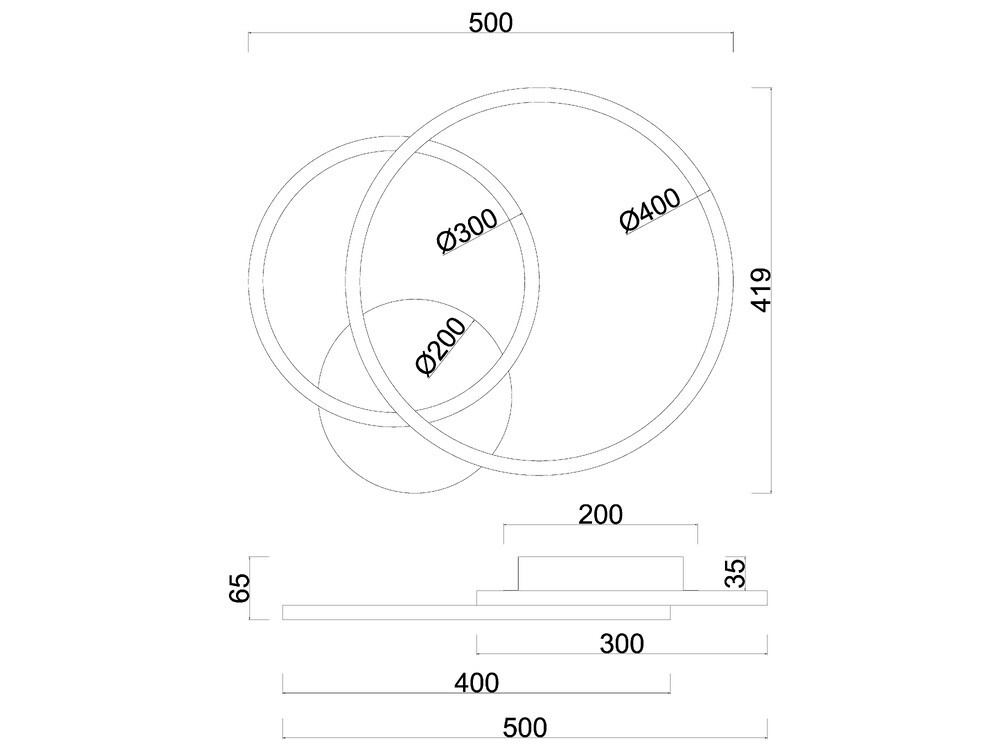 Потолочная люстра Arte Lamp Marsic A2211PL-48BK