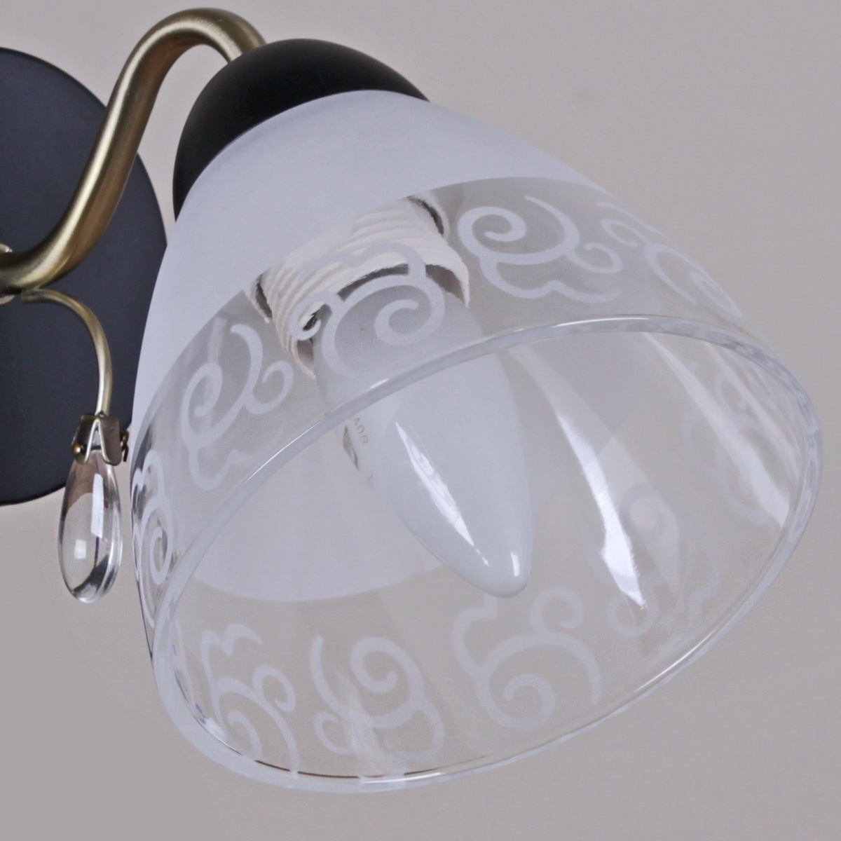 Бра Illumico IL0287-1WSQ-29 BK AB