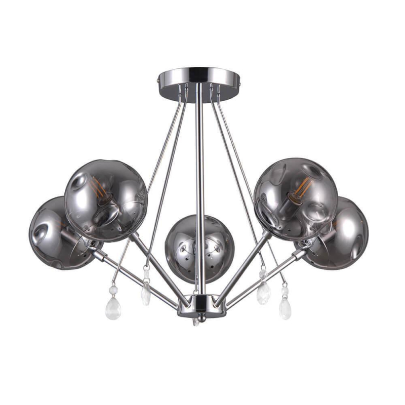 Потолочная люстра Lumien Hall Юнас 4029/5P-CR-SY