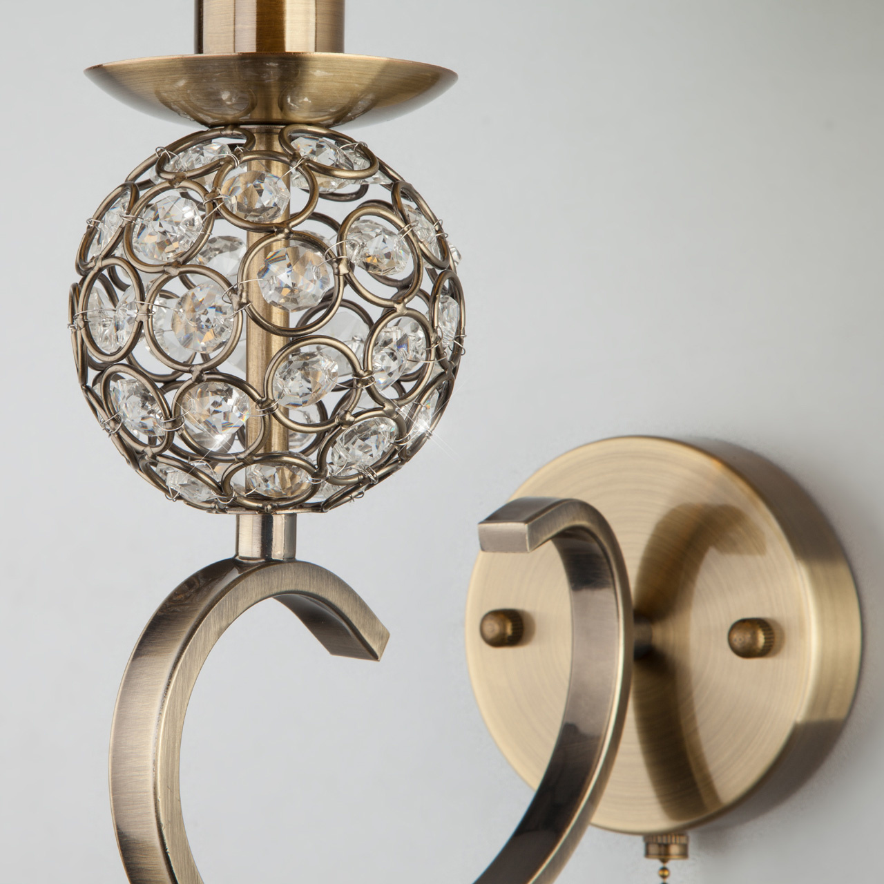 Бра Eurosvet Tessa 60089/1 античная бронза