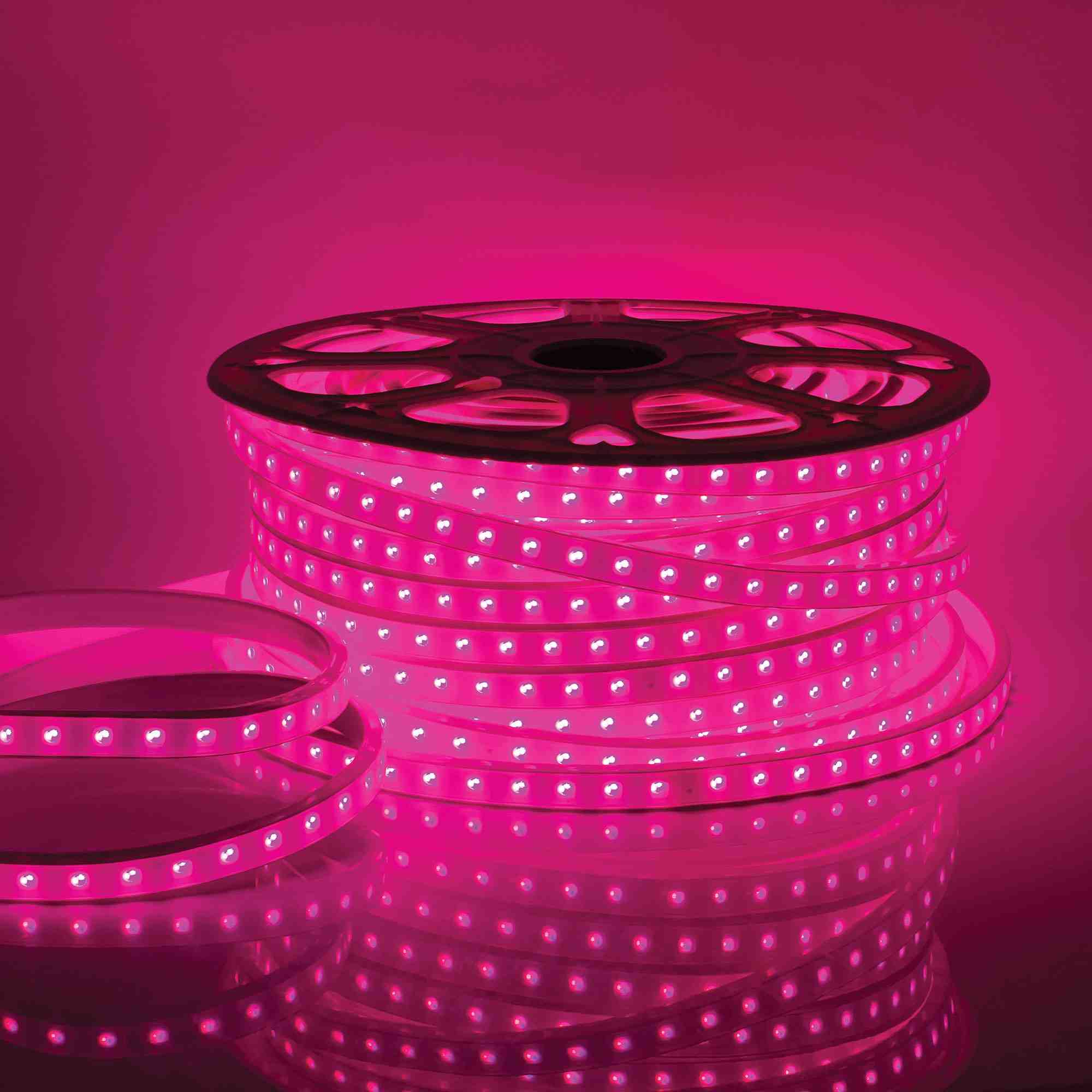 Светодиодная лента Apeyron 220В СТ 10Вт/м smd5050 60д/м IP65 50м RGB 10-64