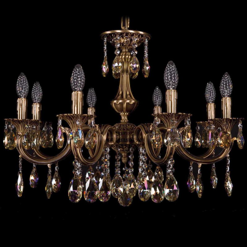 Подвесная люстра Bohemia Ivele 1702/8/250/A/FP/K701