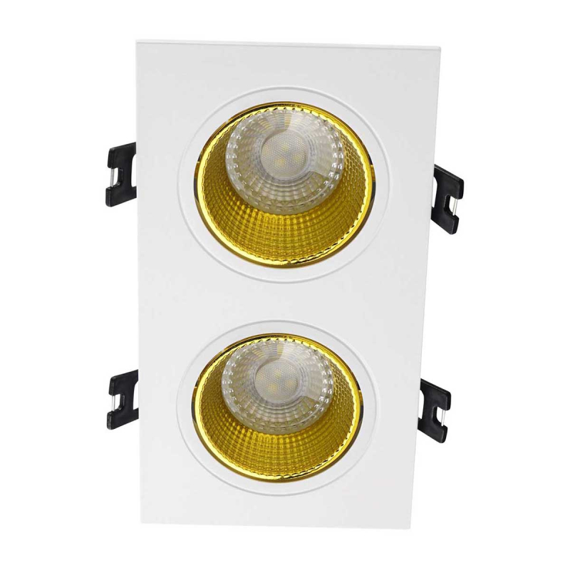 Встраиваемый светильник Denkirs DK3072-WH+YE