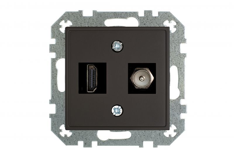 Розетка HDMI TV Liregus Retro 29-238