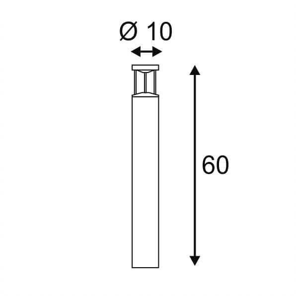 Уличный светодиодный светильник SLV Vap Led 231893