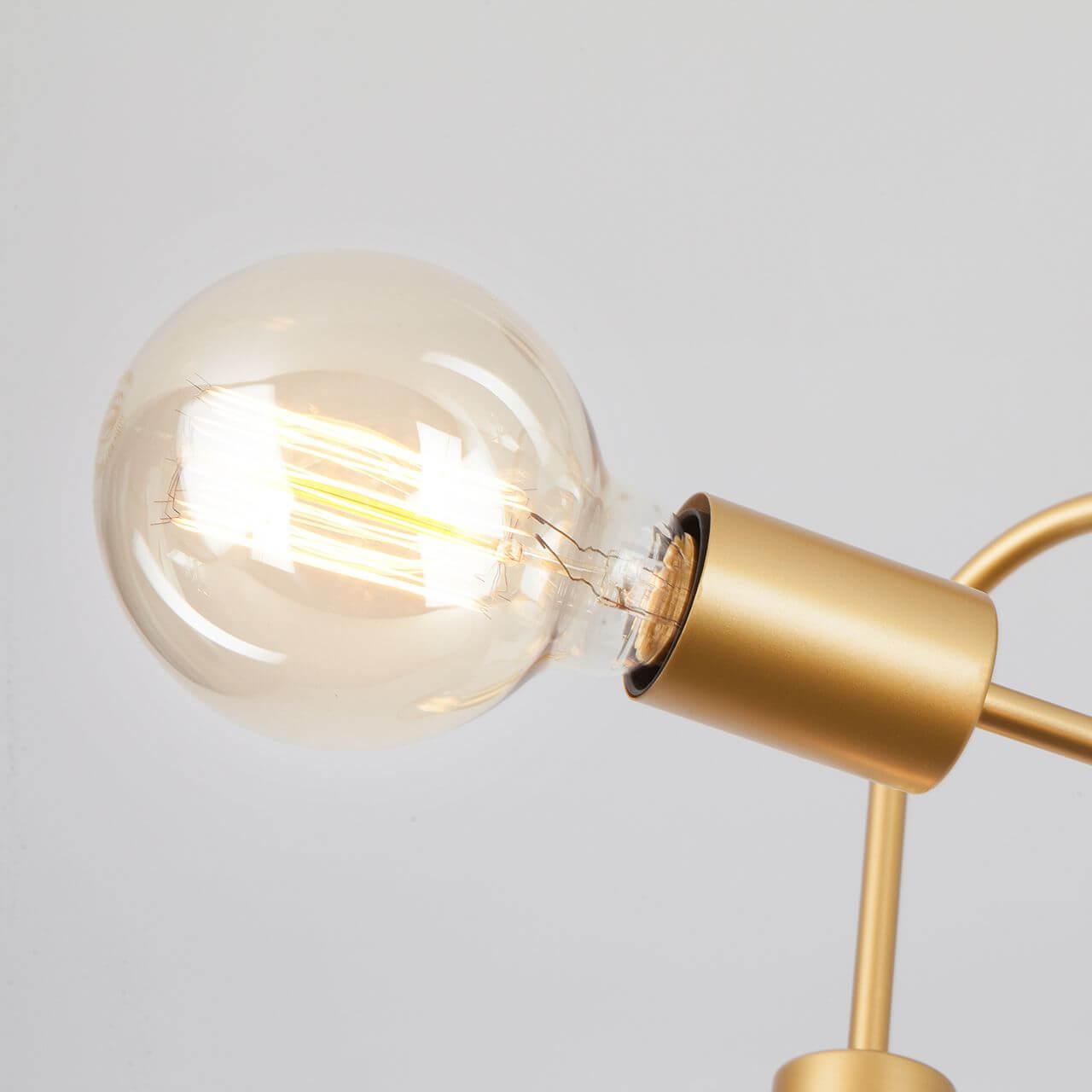 Подвесная люстра Eurosvet Avion 70058/6 золото