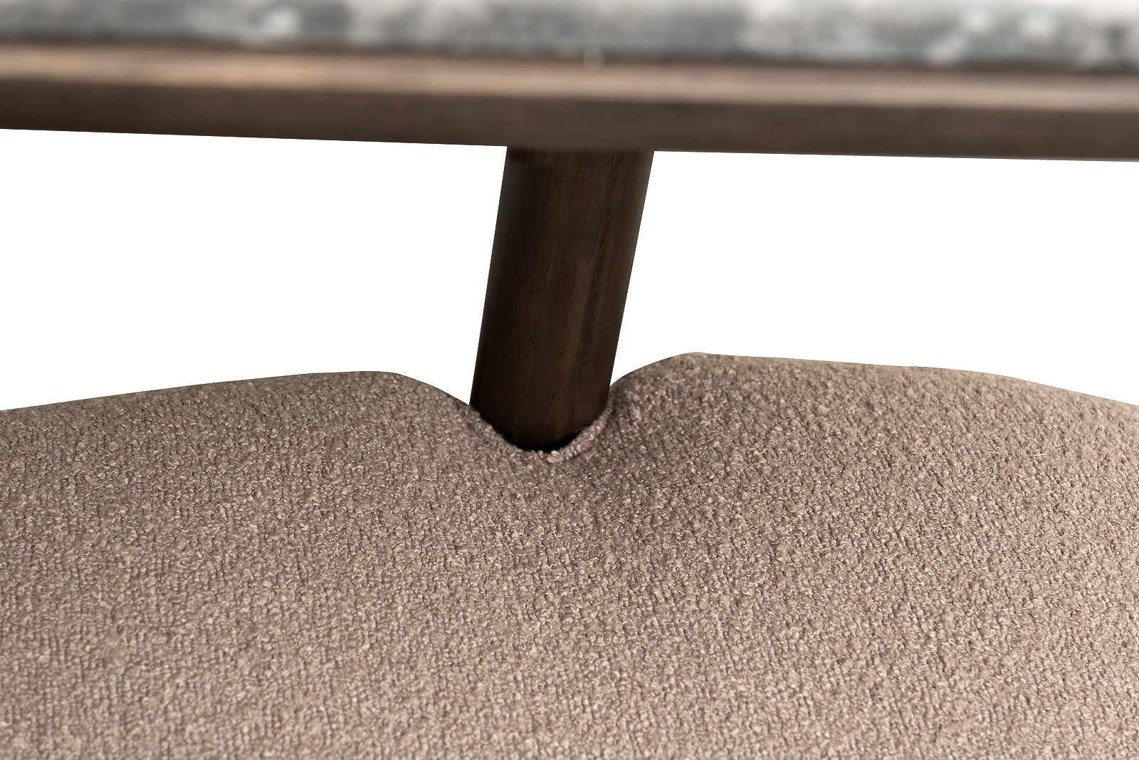 Зеркало с полкой и пуфом Garda Decor 58DB-23177