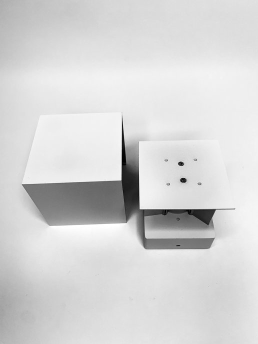 Уличный настенный светильник Elvan BR-310-6W-WW-Wh