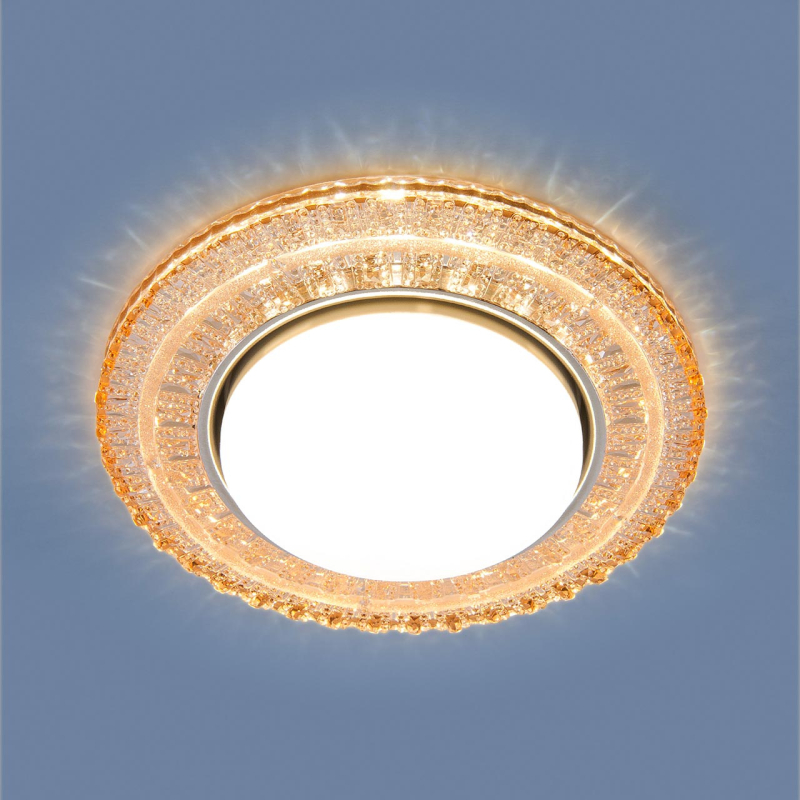 Встраиваемый светильник Elektrostandard 3028 GX53 GC тонированный 4690389134043