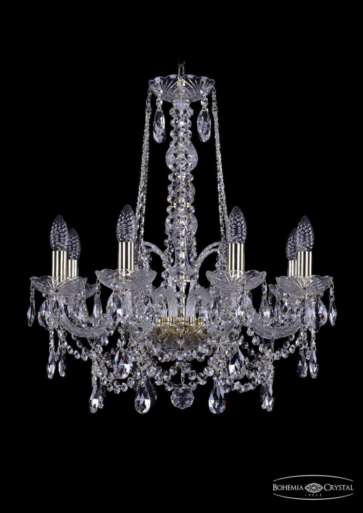 Подвесная люстра Bohemia Ivele 1411/8/195/h-65/G