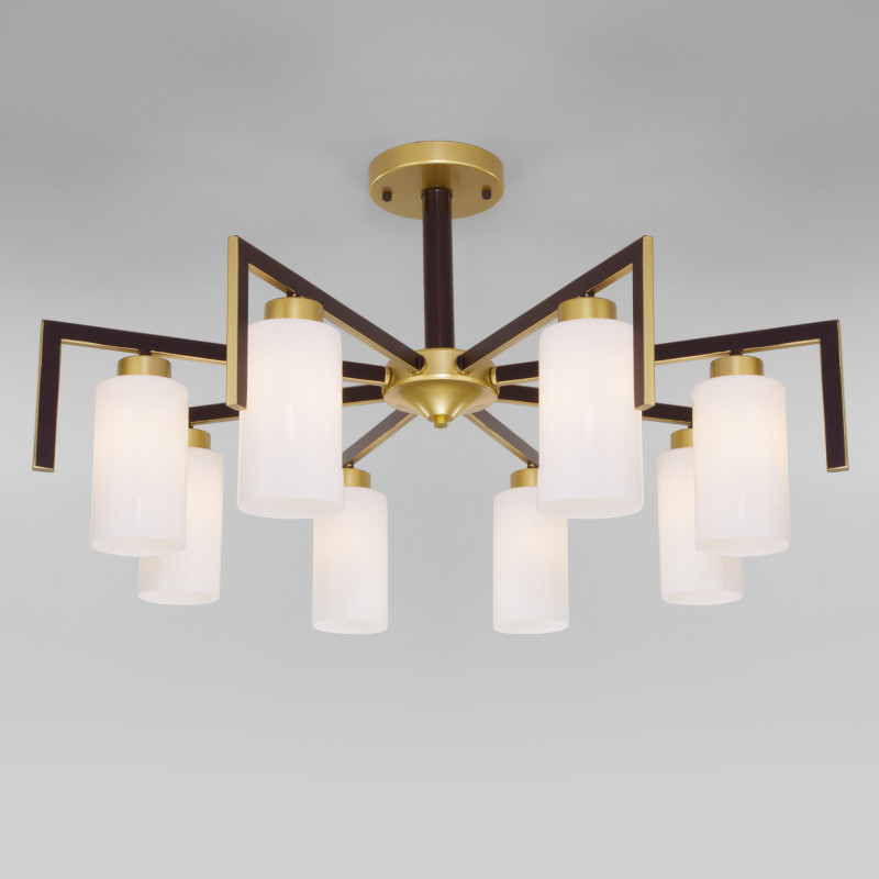 Люстра на штанге Eurosvet PALIO 70126/8 черный