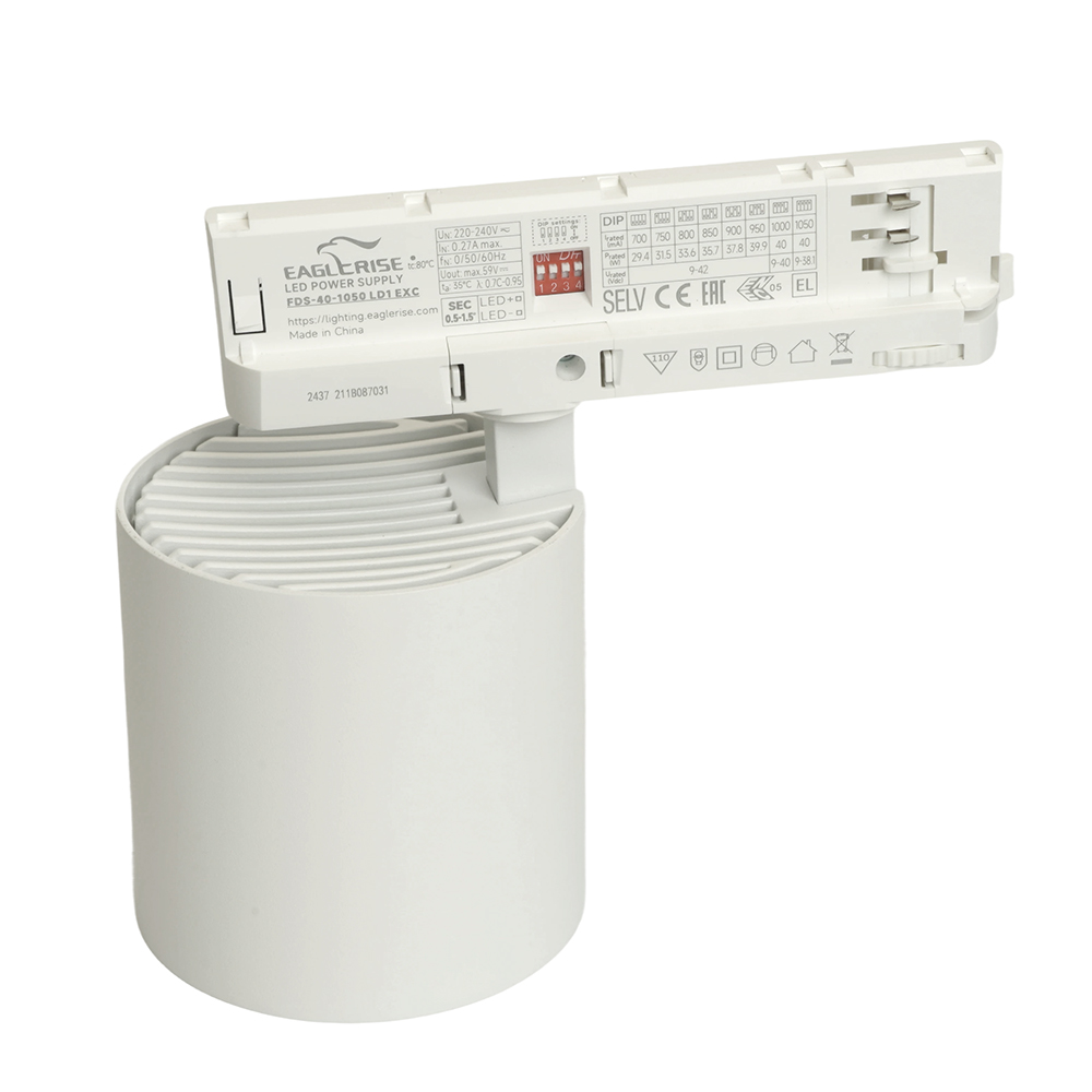 Трековый трехфазный светильник Feron TR Reflex 52058